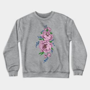 Pretty pink peonies Crewneck Sweatshirt